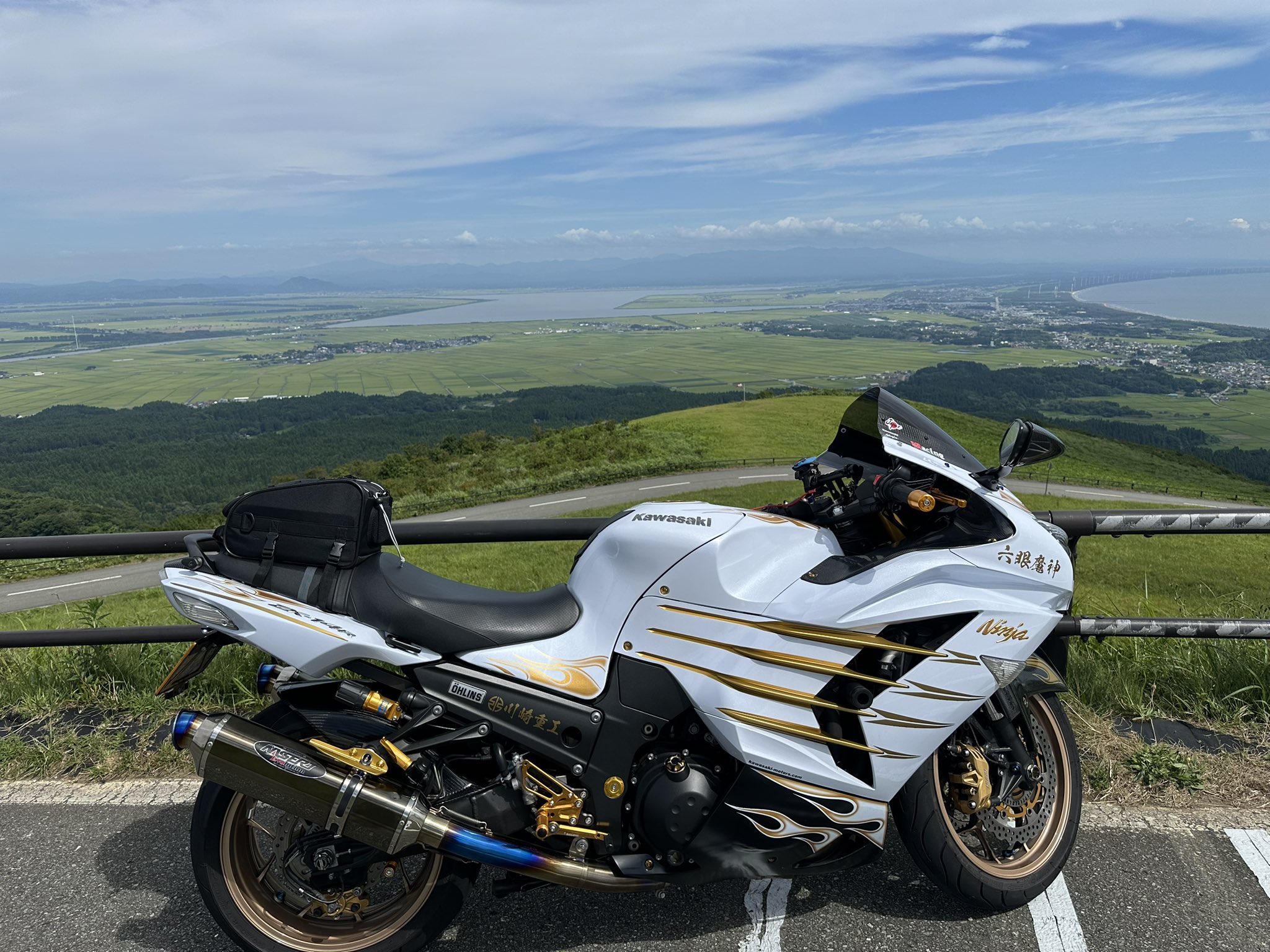 *まる* たまにはみどりまるだけショット📷 #zx25r #kawasaki
