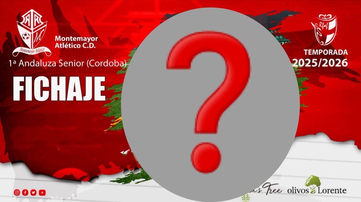 📢 NUEVO FICHAJE 

🔴⚫️Terminamos la presentación de fichajes para el nuevo inicio de temporada con este ultimo jugador 🔴⚫️

Lo revelamos en unas horas.....❓️❓️❓️

#Fichaje
#MontemayorAtlético
#Temporada2025_2026