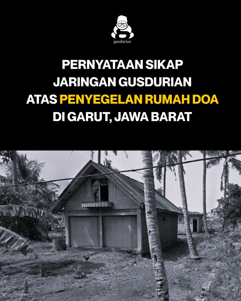 Sejak 2 Agustus 2025 sebuah rumah doa yang biasa digunakan oleh umat Kristiani di Desa Purbayani, Kecamatan Caringin, Kabupaten Garut, Jawa Barat disegel oleh pemerintah daerah. Penyegelan ini dilakukan karena rumah doa tersebut tidak memiliki izin. Pemerintah setempat memberi