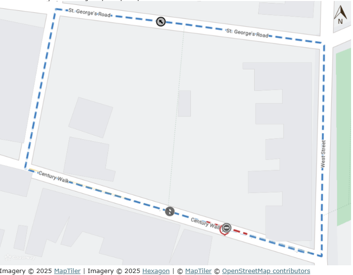 KCC Highways (@kenthighways) on Twitter photo Deal, Century Walk: Closed for 8 days from 22nd August to allow for works by <a href="/SouthernWater/">Southern Water</a> : moorl.uk/?ckij0g Deal, Century Walk: Closed for 8 days from 22nd August to allow for works by <a href="/SouthernWater/">Southern Water</a> : moorl.uk/?ckij0g