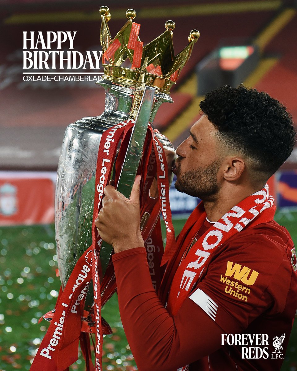 LFC's tweet photo. Have a great birthday, Ox 🥳 https://t.co/mY3bBNsdhy