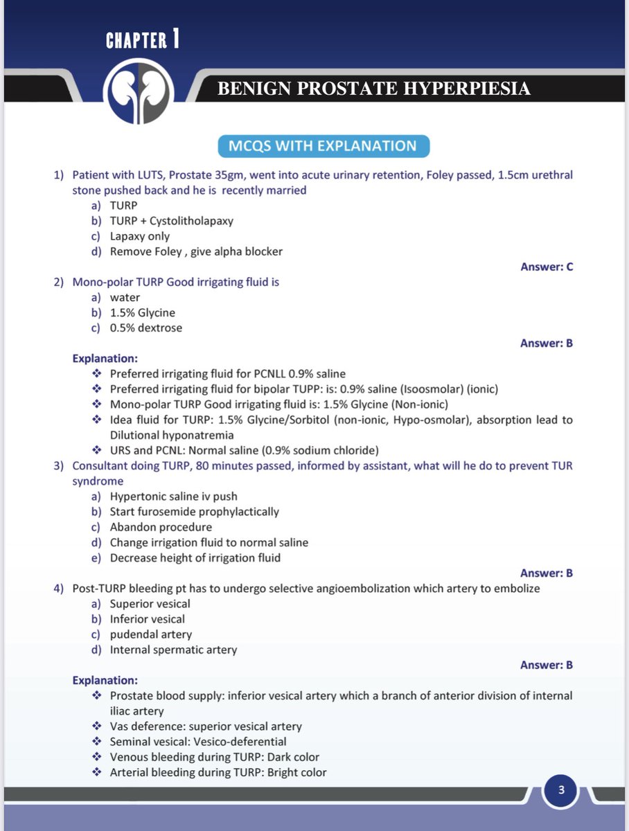 My book
MNS wQ-bank of Urology