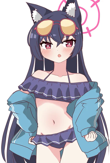 ロング水着セリカ #ブルアカ