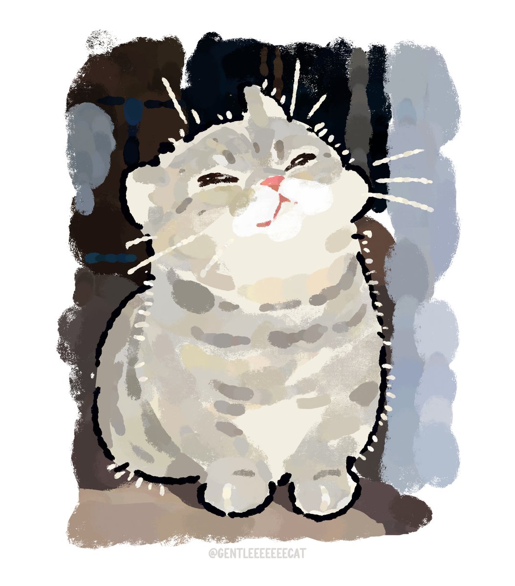 gentleeeeeeecat's tweet image. 6 AM