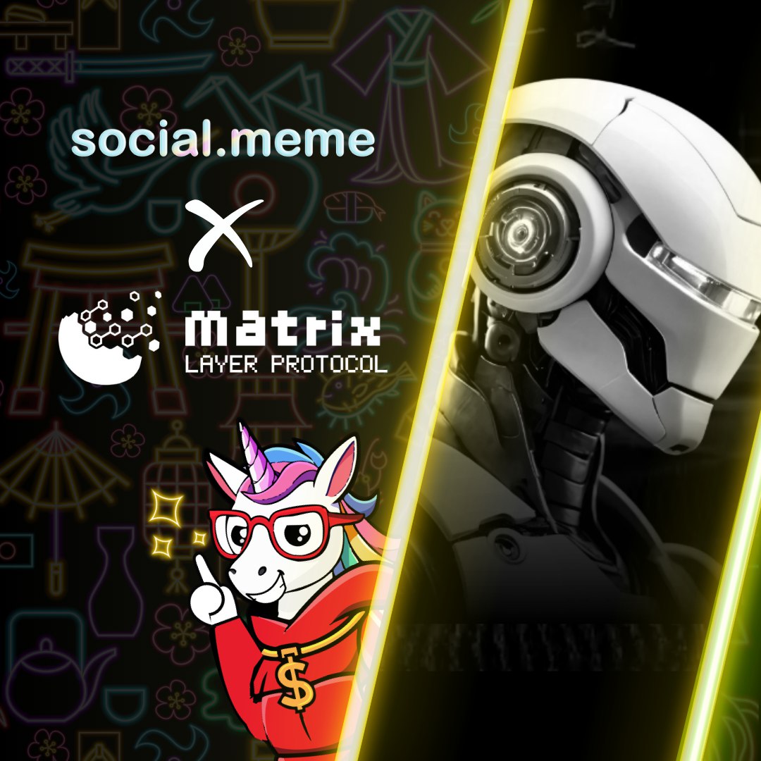 social.meme (@socialdotmeme) on Twitter photo Eyes here because weโre making things official with <a href="/Matrix_MLP/">Matrix Layer Protocol</a>! ๐ค
=========
โน๏ธ About Matrix Layer Protocol
๐น๏ธ MLP is an innovative AI-driven #financial investment protocol
๐น๏ธ Focused on building a decentralized investment advisory platform
๐น๏ธ Leverages advanced #AI Eyes here because weโre making things official with <a href="/Matrix_MLP/">Matrix Layer Protocol</a>! ๐ค
=========
โน๏ธ About Matrix Layer Protocol
๐น๏ธ MLP is an innovative AI-driven #financial investment protocol
๐น๏ธ Focused on building a decentralized investment advisory platform
๐น๏ธ Leverages advanced #AI