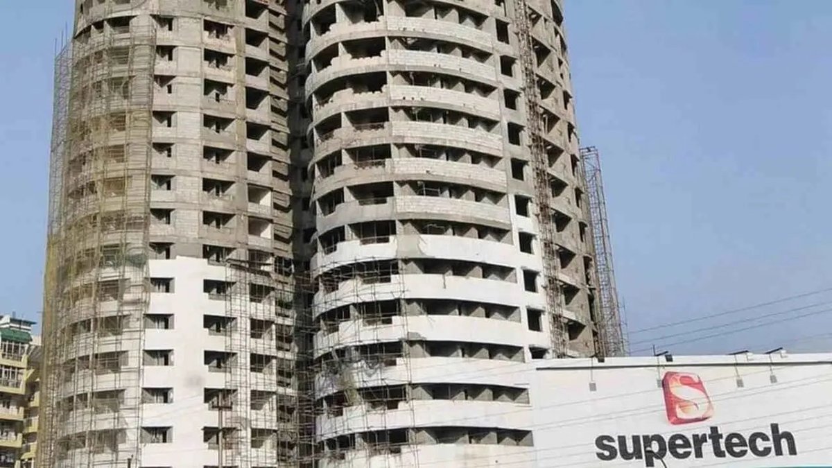 thenewsdrum's tweet photo. 50,000 Supertech homebuyers heartbroken; next SC hearing on Nov 4
https://t.co/lFj01zAKRB

#Supertech #SupremeCourt #Noida #Housing #NBCC #Insolvency #NCLAT https://t.co/xH3L4BvDKY