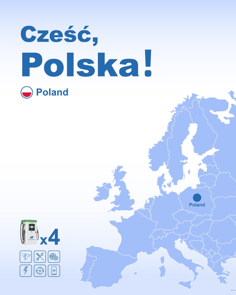 PowerSetec66447's tweet photo. ⚡ Urban bus electrification project in Poland SETEC POWER deployed PowerBoost DC fast chargers for urban buses: 
🔋 4×120 kW DC chargers 
⚡ Smart power balance for efficiency 
📊 Real-time monitoring for high-frequency routes  
https://t.co/XQC0Bj2cM9 https://t.co/6df9t3juGk