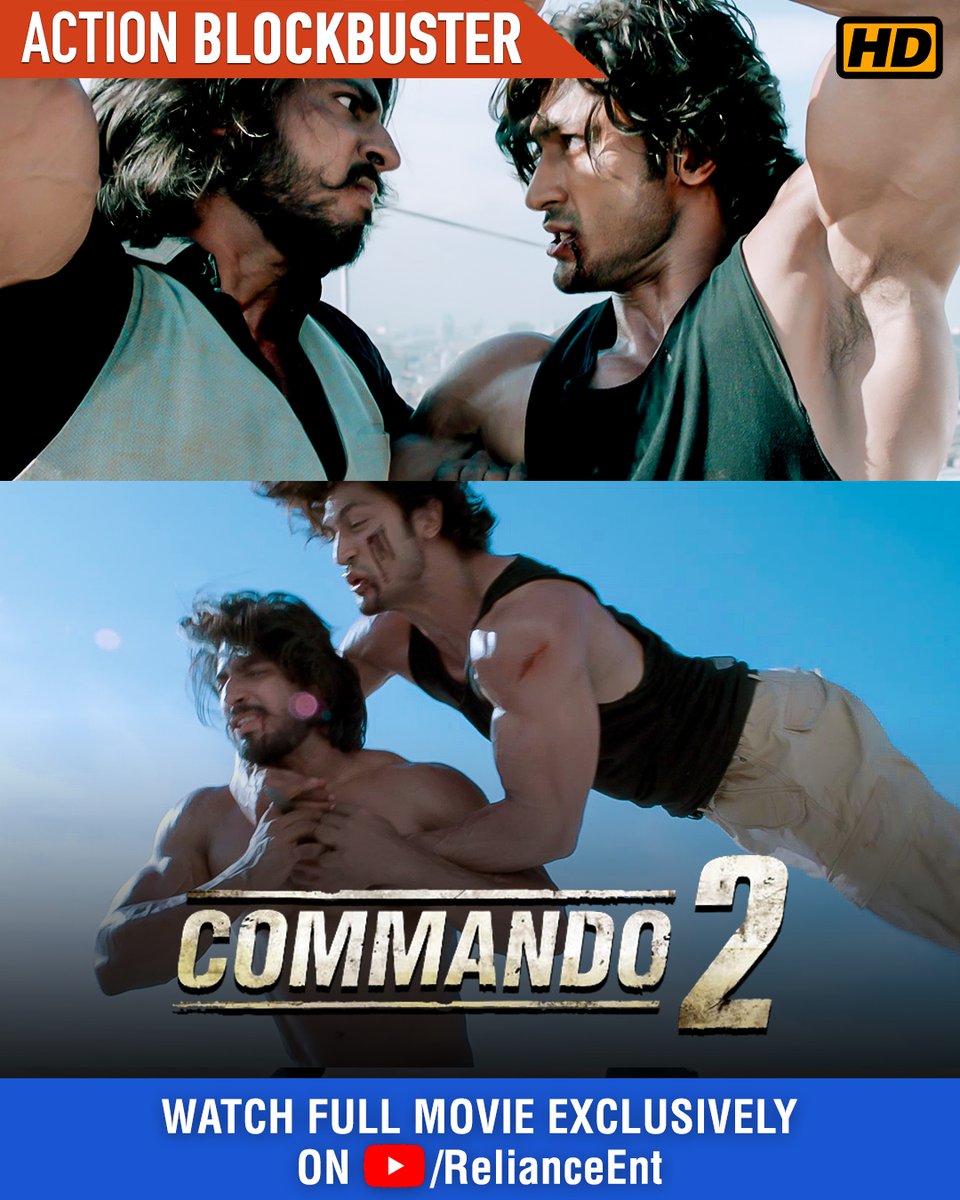 RelianceEnt's tweet image. From India to Malaysia, one mission. 💥 A skilled soldier. A deadly team. An unstoppable fight to bring India’s money back home! 

#Commando2 streaming now only on Reliance Entertainment Youtube Channel.

Watch For Free 
youtu.be/Y24Itw5_bZU

@VidyutJammwal @adah_sharma…
