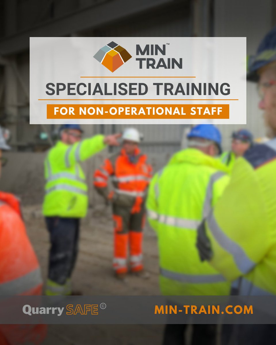 Essential Training for Every Role in the Industry.

Quarry operations knowledge isn’t just for machine operators — it’s for everyone who steps onto site.