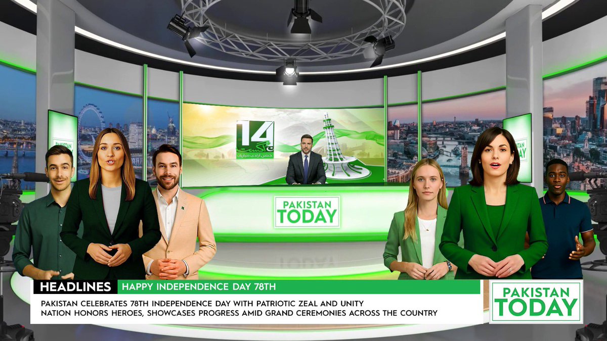 Pakistan Makes History with Launch of World's First-Ever AI Powered English News Channel!

#PakistanToday_AINEWS 
<a href="/kaiserrafiq/">Dr kaiser Rafiq</a> <a href="/DiscoverpakTv/">Discover Pakistan TV</a> <a href="/PakTodayEnglish/">Pakistan Today English</a>