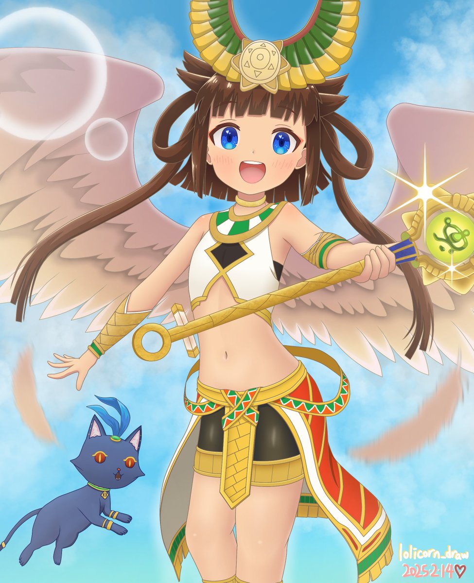 真獣神化がいつの間にかもう半年経ったな。
いつもそばにいてくれてありがとう。これからもずっと愛しているよ！❤️
#モンストイラスト #モンスト #ラー