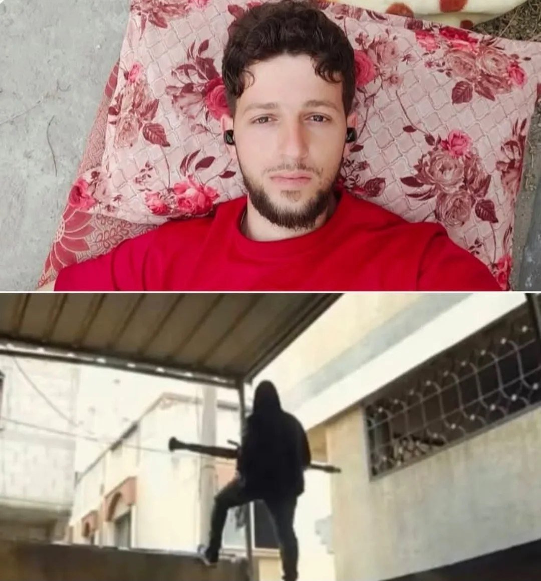 📷 البطل استشهد اليوم 
امه و ابوه و اخوته استشهدوا قبله.