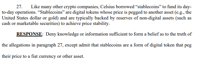 Holmes_Crypto_'s tweet photo. I was away but the Tether reponse dropped:
https://t.co/XICGYSyvmE
The really funny one is:
So they denying that USDT is backed by anything 🤣 https://t.co/JCI9u87U88