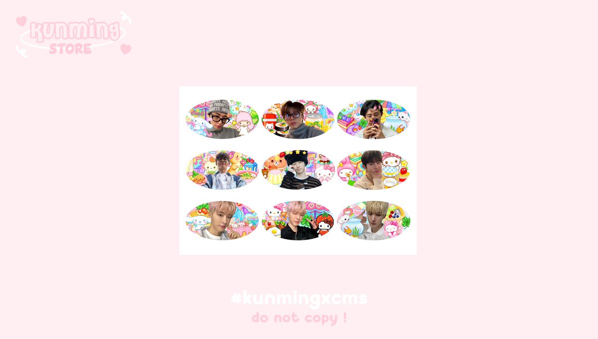 kunmingstore's tweet photo. ♡ ♡ ♡ sticker a6 (งานลูกค้าค่า🎀) 

สนใจสอบถามเพิ่มเติม dm ได้เลยนะคะ🤲🏻💗
— ♡ #kunmingcms https://t.co/FwwjZlhBKm
