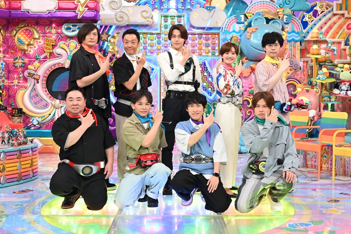 【テレビ朝日公式】スーパーヒーロータイム tweet media