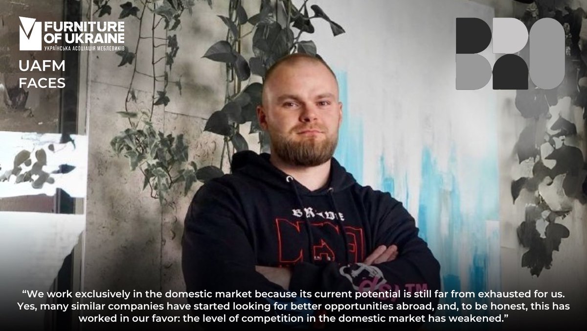 AssociationUAFM's tweet image. 💬 UAFM in faces: UAFM in faces: a conversation with Dmytro Yushchenko, owner of BRO Group

🔗 Learn more in an interview with Dmytro on our website via the link: uafm.com.ua/en/uam-v-oblyc…