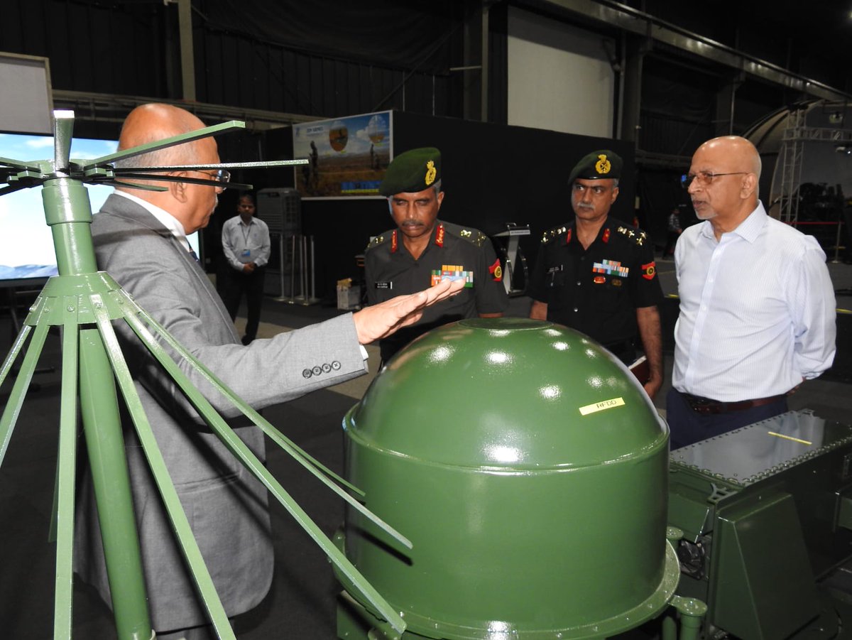 westerncomd_IA's tweet image. #CapabilityDevelopment
#TechnologyAbsorption

Lt Gen #ManojKumarKatiyar, PVSM, AVSM visited Technology-Hub &amp;amp; Technology-Works at Secunderabad to take a view of the technologies &amp;amp; products being incubated.
#ArmyCommander #WesternCommand also visited local industries producing…