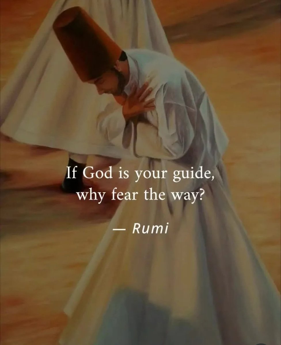 veenasuruvu's tweet photo. If God is your guide, why fear the way. ~Rumi

#thetahealing #veenasuruvu #akashicrecords #RumiWisdom #godaware #selflove #healing #compassion #unconditionallove #highesttruth  #enlightenment #spiritualgrowth #soulpurpose https://t.co/rbs413zQFT