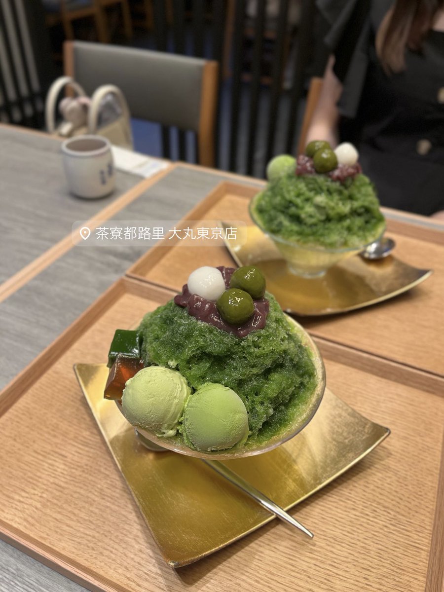抹茶好きのかき氷部活動報告🍧