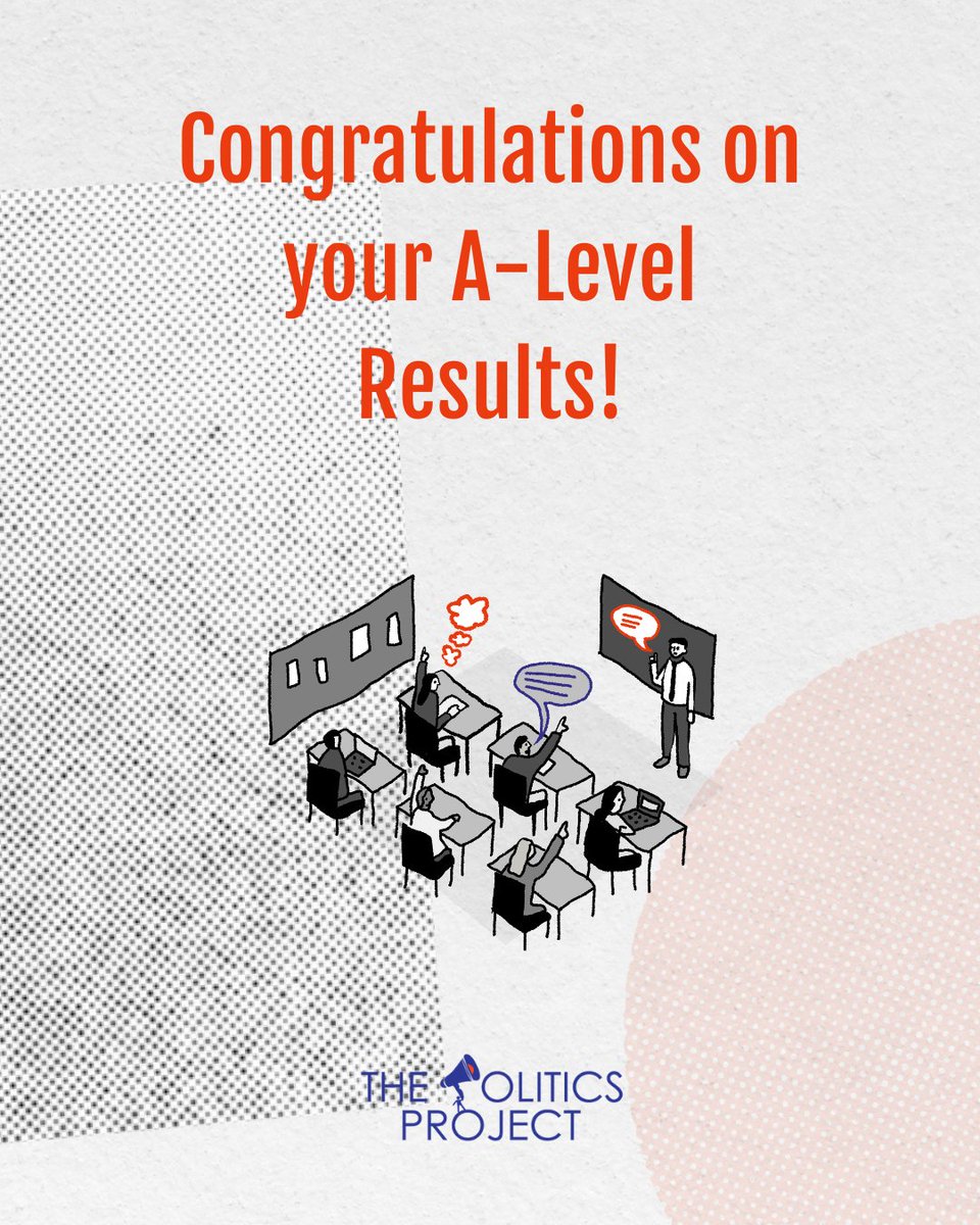 The Politics Project (@politicsproject) on Twitter photo ⭐ Good luck to everyone receiving their A-Level results today ⭐
And congratulations to all our schools and students for all your incredible work that’s brought you to this point 👏 🎉
#ALevel #ALevelResults #Education #ThePoliticsProject ⭐ Good luck to everyone receiving their A-Level results today ⭐
And congratulations to all our schools and students for all your incredible work that’s brought you to this point 👏 🎉
#ALevel #ALevelResults #Education #ThePoliticsProject
