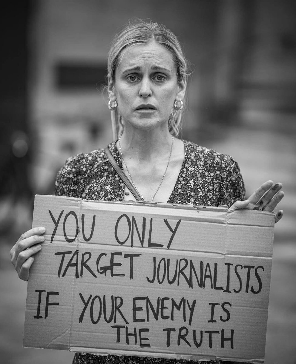 انكم تهاجمون الصحفي فقط حين يكون عدوك هو الحقيقة