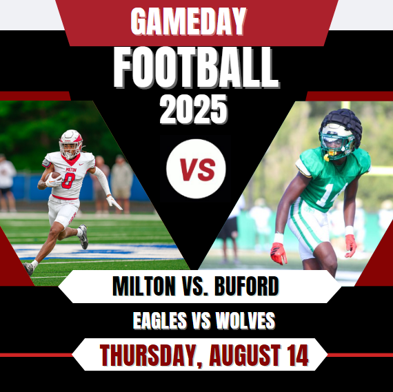 GHSA Sports (@officialghsaorg) on Twitter photo π-2025 GAMEDAYπ₯
<a href="/buford_football/">Buford Football</a> vs. <a href="/MiltonEagles_FB/">Milton High School Football</a>
π Thursday, August 14
β° 7:00 pm
π₯ bit.ly/41mkGaS
<a href="/EthanHauser_no1/">Ethan Hauser (night-train)</a> <a href="/PrestonClark51/">Preston (BIG P) Clark</a> <a href="/MiltonEaglesAD/">Milton π¦
Athletics</a> <a href="/CoachBenReaves/">Ben Reaves Jr.</a> <a href="/BufordHS/">Buford High School</a> <a href="/bufordathletics/">Buford Athletics</a> <a href="/BufordGAPrspcts/">Buford Prospects</a> <a href="/Coach_Gill56/">Brandon Gill</a> <a href="/coachmichaelmay/">Michael May</a> <a href="/manleykyle/">Coach Kyle Manley</a> π-2025 GAMEDAYπ₯
<a href="/buford_football/">Buford Football</a> vs. <a href="/MiltonEagles_FB/">Milton High School Football</a>
π Thursday, August 14
β° 7:00 pm
π₯ bit.ly/41mkGaS
<a href="/EthanHauser_no1/">Ethan Hauser (night-train)</a> <a href="/PrestonClark51/">Preston (BIG P) Clark</a> <a href="/MiltonEaglesAD/">Milton π¦
Athletics</a> <a href="/CoachBenReaves/">Ben Reaves Jr.</a> <a href="/BufordHS/">Buford High School</a> <a href="/bufordathletics/">Buford Athletics</a> <a href="/BufordGAPrspcts/">Buford Prospects</a> <a href="/Coach_Gill56/">Brandon Gill</a> <a href="/coachmichaelmay/">Michael May</a> <a href="/manleykyle/">Coach Kyle Manley</a>