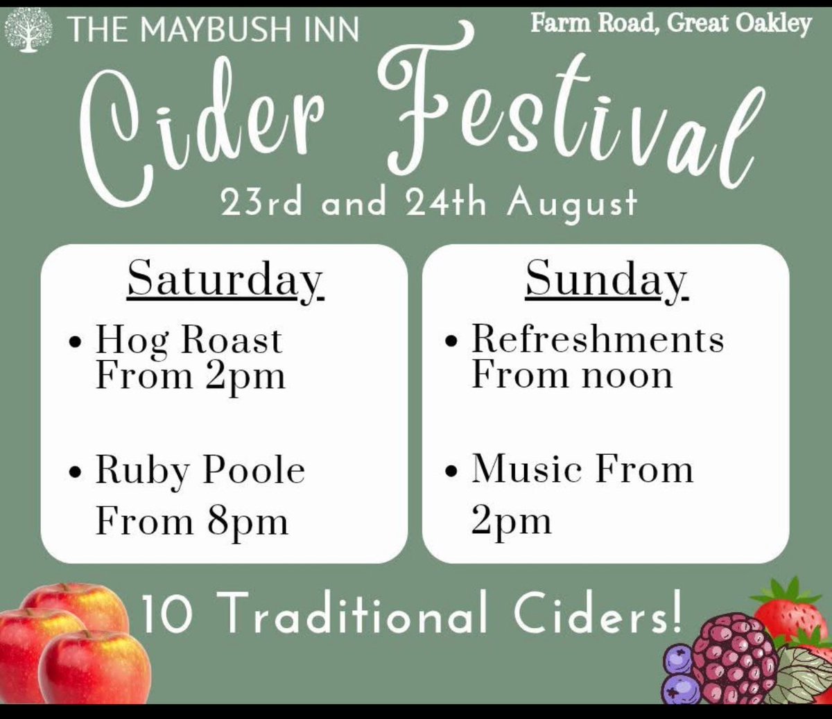 GREAT OAKLEY HUB tweet media