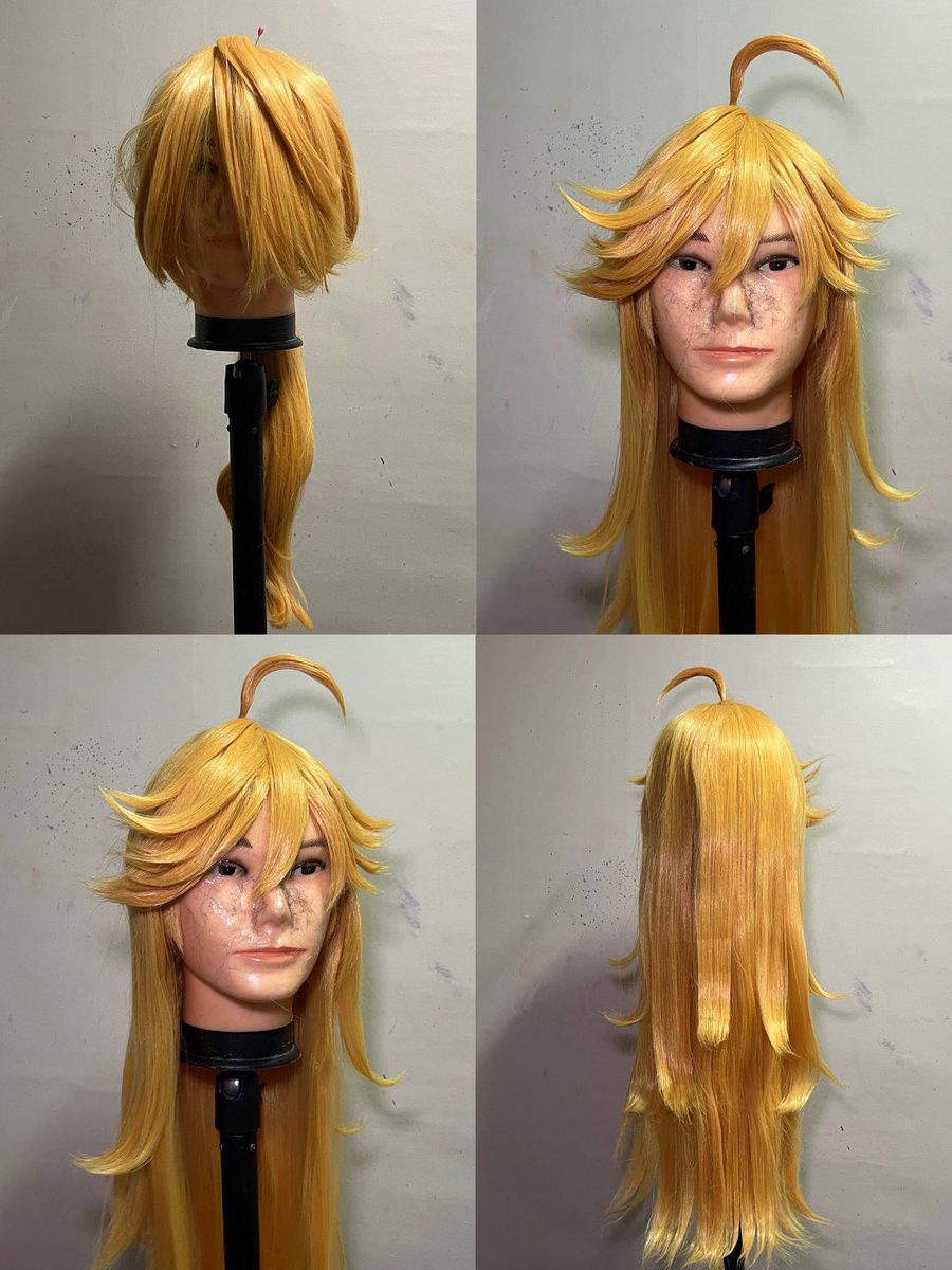 팬티&amp;스타킹(팬스가)-팬티
뒷머리는 가볍개 세팅

❗️중샵 캐릭터 신품 가발