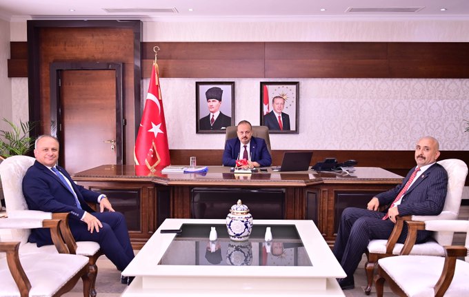 Büyük Birlik Partisi Heyeti Vali Canbolat’ı Ziyaret Etti