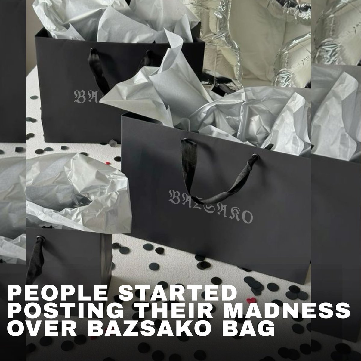 7Dmlihvn's tweet photo. People started posting their madness over the bazsako brand #bazsako https://t.co/V2nKTOyhY9