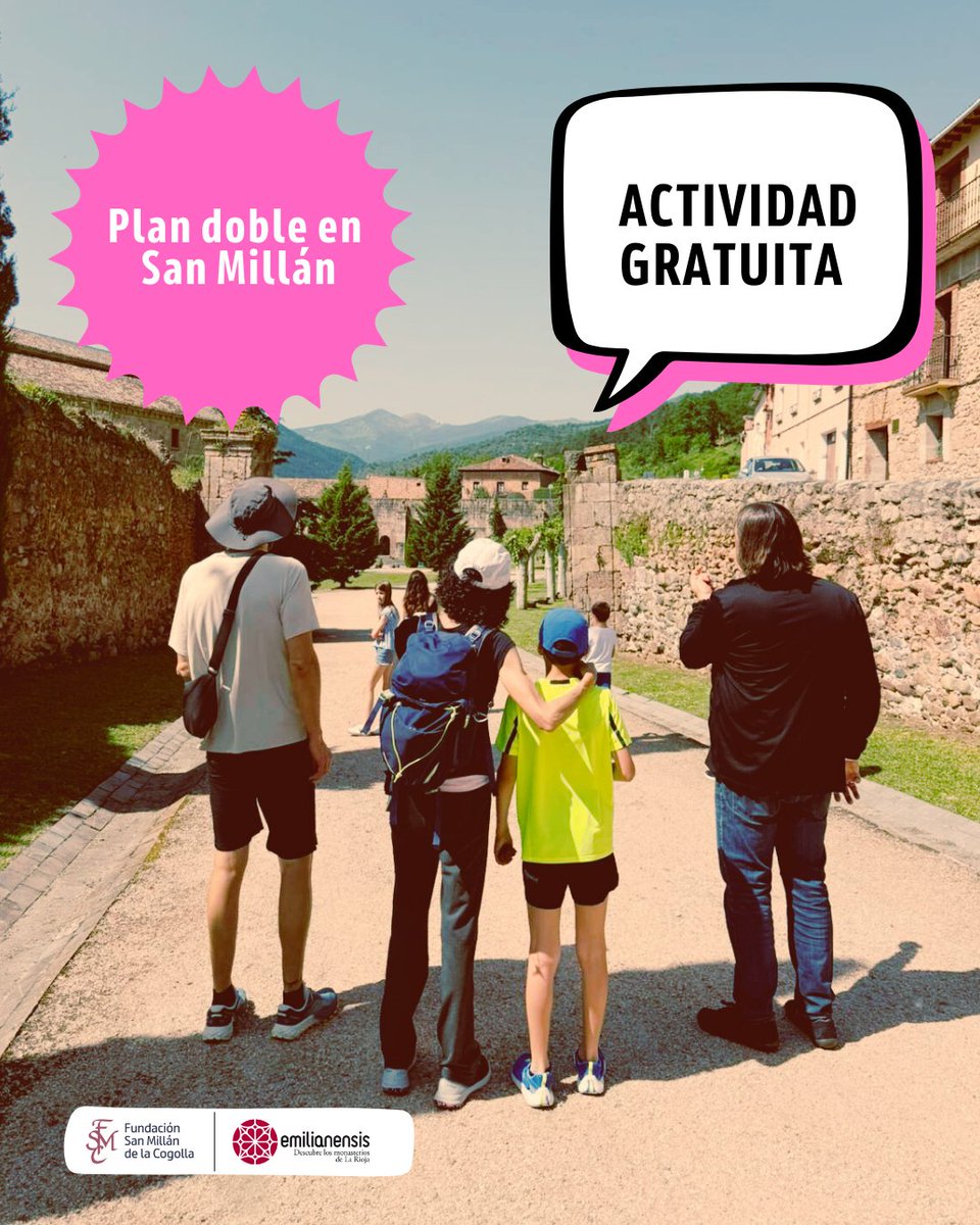 Emilianensis's tweet image. #LaRioja #SanMillán #Suso #Yuso ¿Tienes planes para el 23 o el 30 de agosto? Tenemos una propuesta para ti emilianensis.com/actividades/ot…