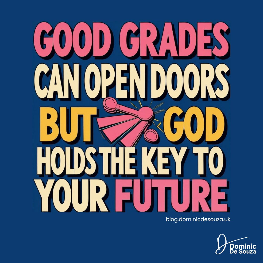 dnldesouza's tweet image. A-level results day can bring joy, relief, anxiety, or disappointment. Whether today feels like a victory or a setback, remember this: your grades don’t define you - God does!
#OnTheBlog ✍️ dominicdesouza.uk/blog/150824ale…