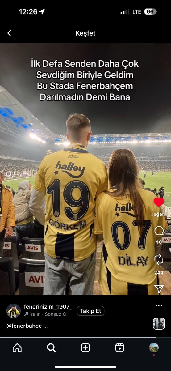 nasip olur mu beeee..💛💙