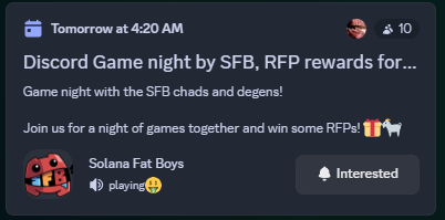 solanafatboys's tweet photo. Get ready for an epic night you won't forget!

Join the FIRST-EVER Degen Game Night, hosted by the one and only @s3condson 

https://t.co/DgEoU5JHxq https://t.co/TK8jYknLI2