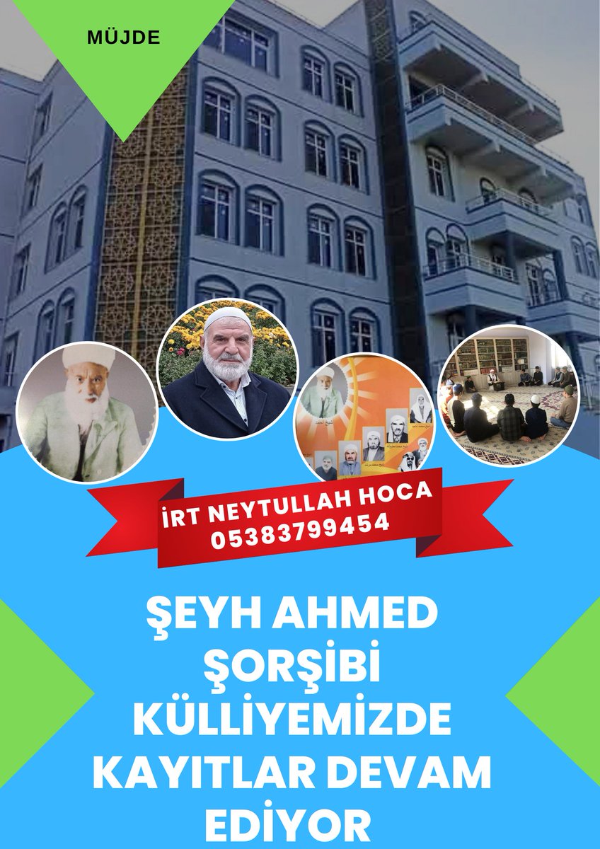 🕌 ŞEYH AHMED ŞORŞİBİ KÜLLİYESİ

📚 Modern ve kurumsal yapısıyla geleceğe ışık tutmaya devam ediyor.

çocuklarımız için kayıtlarımız devam etmektedir