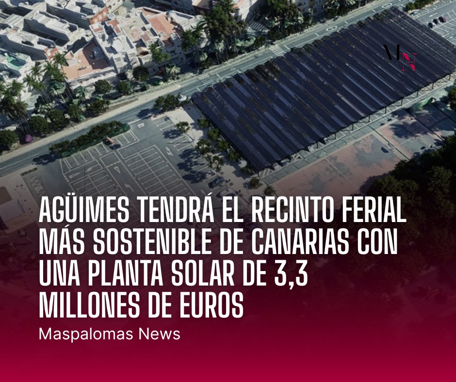 🔆 Agüimes tendrá el recinto ferial más sostenible de Canarias

👀 Lee toda la información aquí: maspalomasnews.com/el-cabildo-lic…

#PlantaSolar #Agüimes #RecintoFerial #GranCanaria #MaspalomasNews