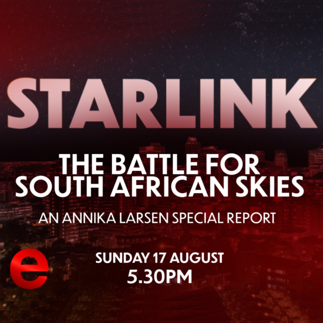 This Annika Larsen Special Report examines Elon Musk's ambitious push to bring Starlink’s satellite internet to South Africa. Larsen travels to Zimbabwe to see how satellite-based internet is transforming connectivity across the border. Watch Starlink Sunday at 5.30pm.