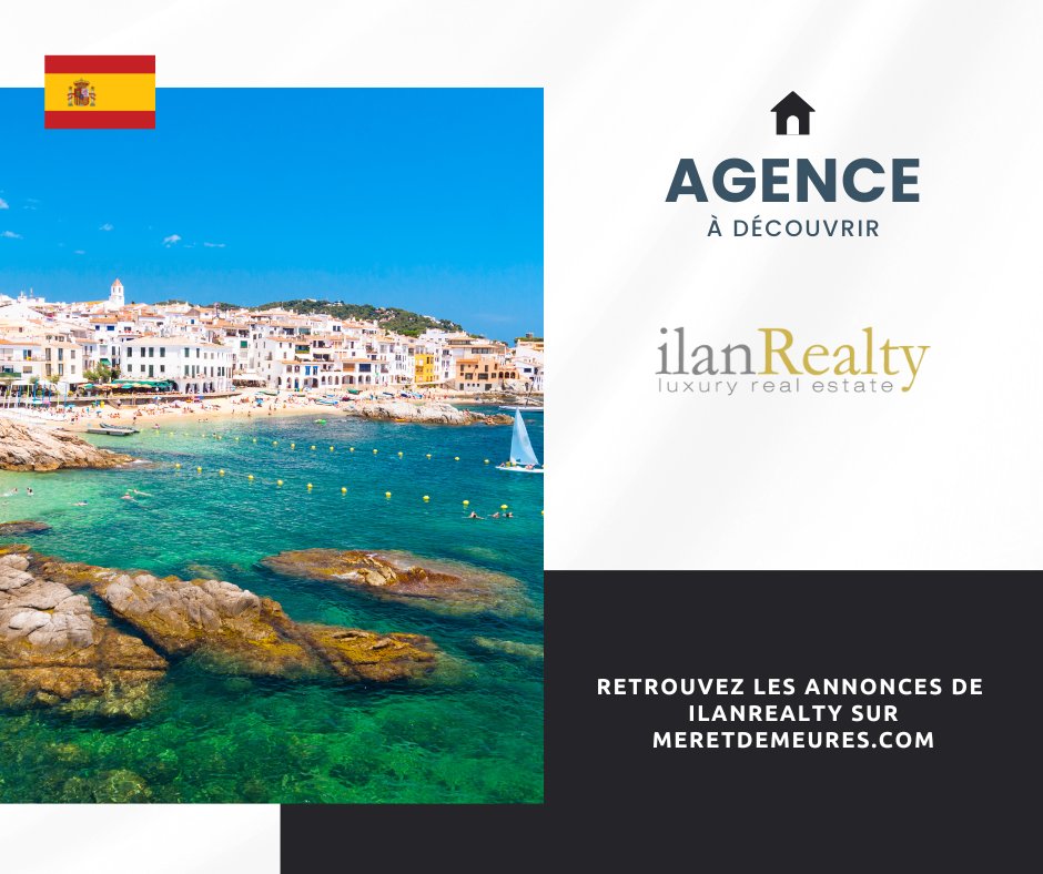 🏡 UNE AGENCE À DÉCOUVRIR 🏡
ILANREALTY vous propose des propriétés à ne pas manquer !
Retrouvez toutes ses annonces en #Catalogne ici 👉 f.mtr.cool/siyfbbamia
#agenceimmobilière #immobilier #vente #achatimmobilier #maison #appartement #borddemer