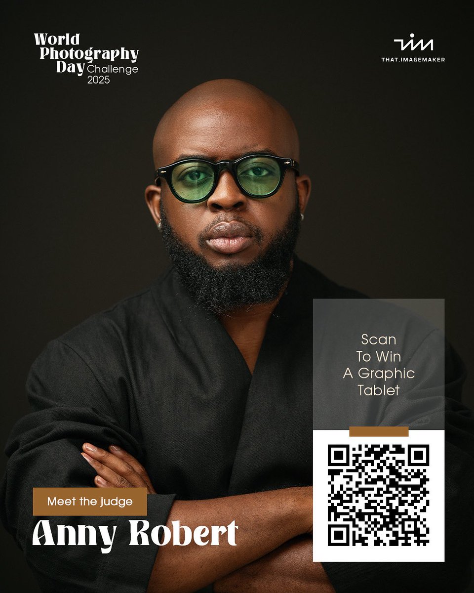 thatimagemaker's tweet image. Meet the Judge for #ThatImageMakerWPDChallenge2025

No need for long introductions, Anny Robert is already a household name.

Thank you, boss Anny, for this great honour and for bringing your creative mastery to this challenge. God bless you. 🙏🏽 

#ImageisEverything