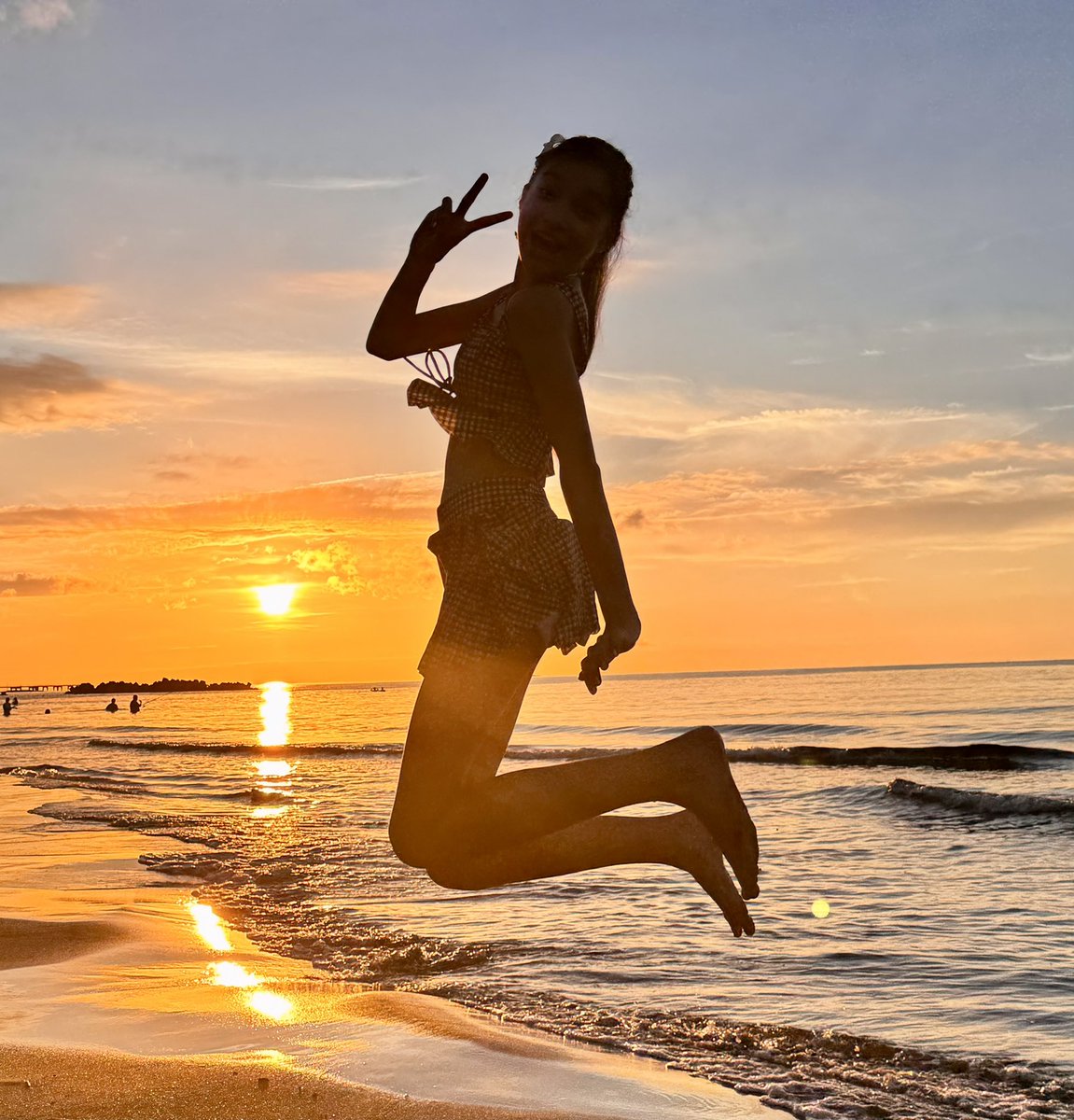 Anji_Angelique's tweet image. Sunsets 🌅 &amp;amp; Silhouette

#summer 
#beach