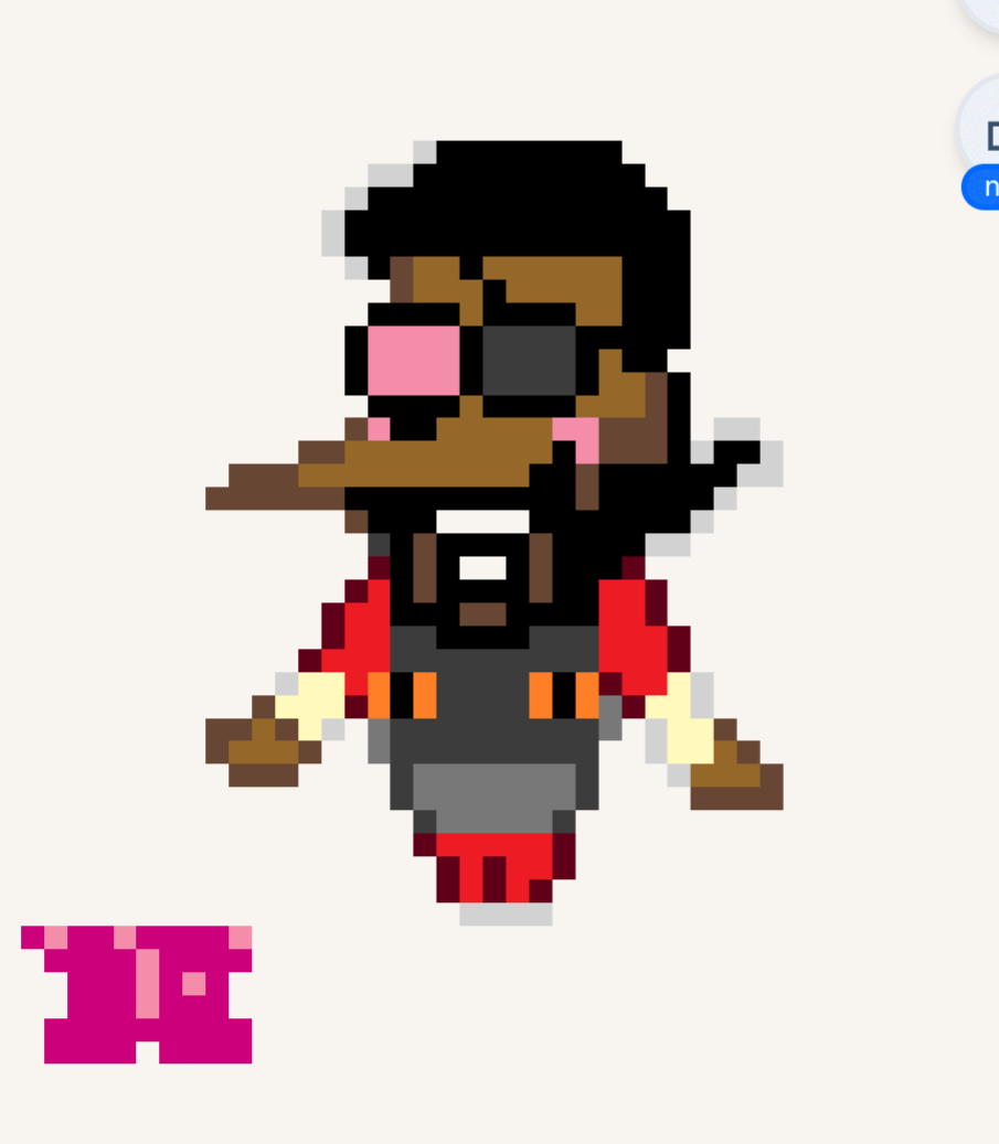 someone put a spamton in ullapool and i've been watching it get vandalized into demoman 😭😭😭