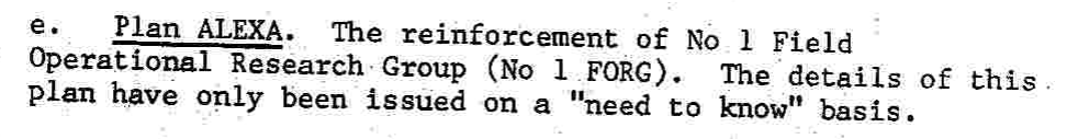 pinstripedline's tweet photo. An interesting Cold War snippet from early 1970s. Does anyone know what "No 1 Field Operational Research Group" was, or why, in context of total mobilisation for WW3, its plans were "need to know"? https://t.co/LcaSrrhDBG