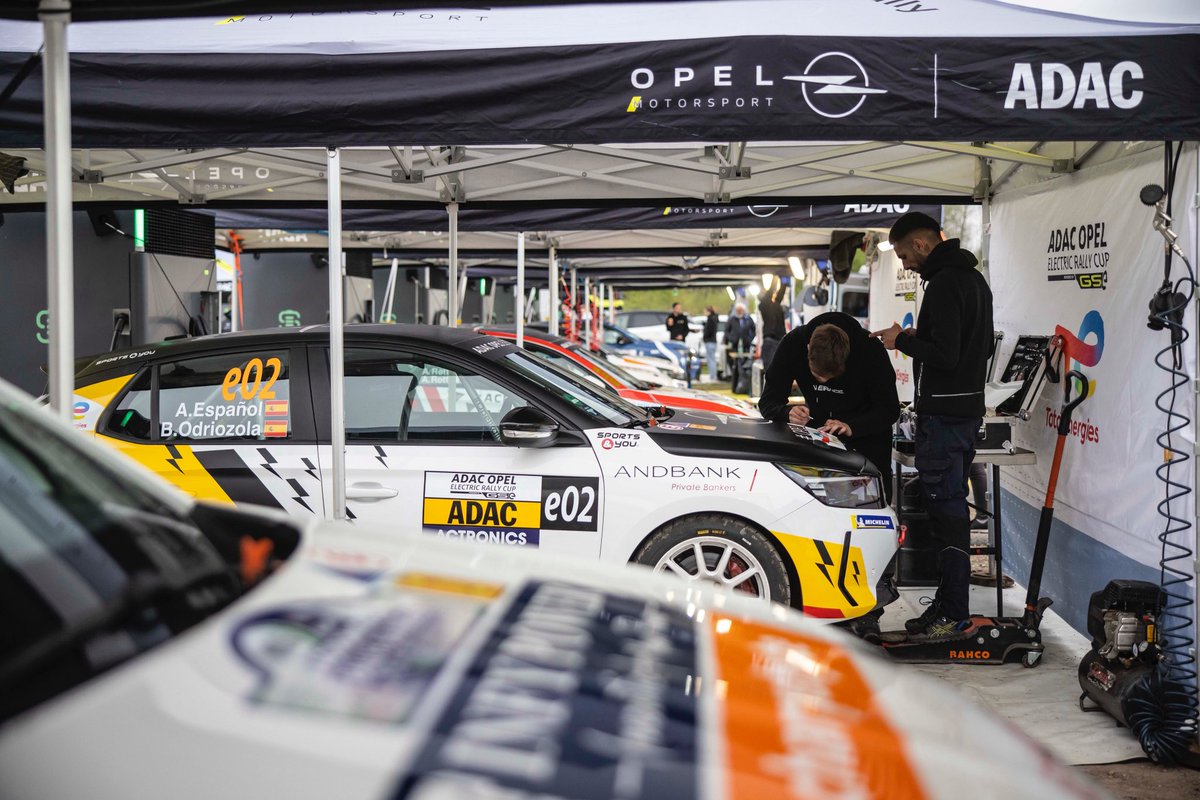 🔛 Sito Español 🤝 <a href="/BorjaOdriozola/">Borja Odriozola</a> comienzan este fin de semana la segunda parte de la #ADACOpelelEctricRallyCup. 

1️⃣7️⃣ puntos de ventaja posee actualmente el equipo Opel España, líder destacado a falta de 4️⃣ pruebas.