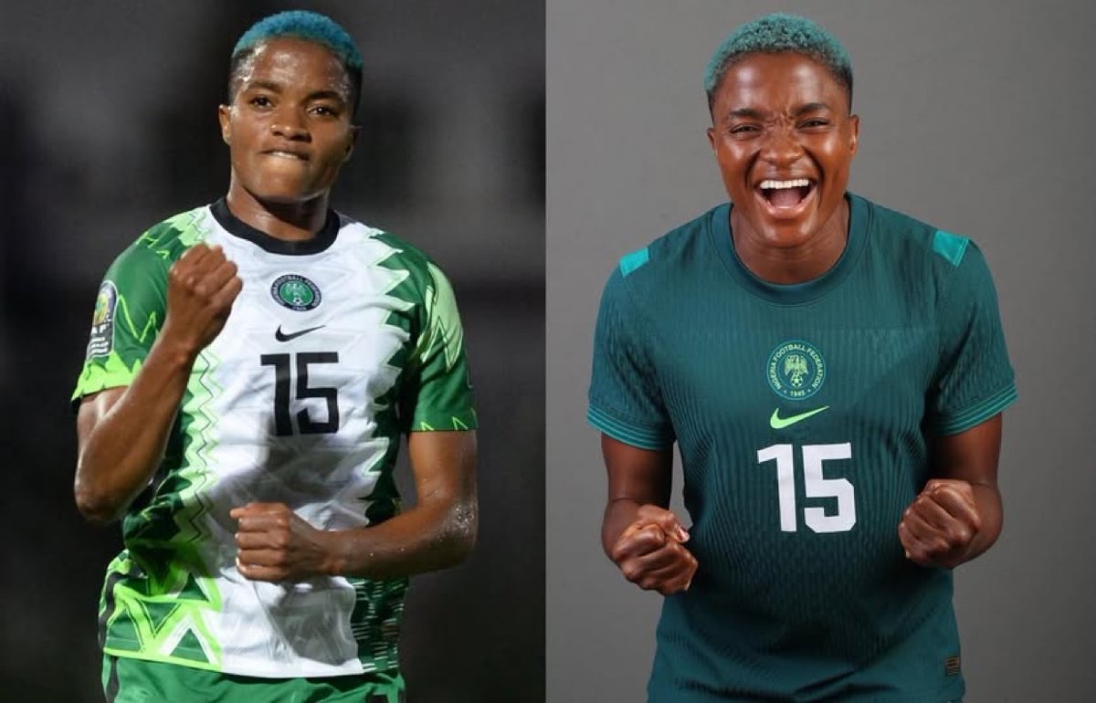 NigeriaStories's tweet photo. “We have not received the $100,000 promised by the Federal government yet” 

~ Super falcons  footballer Rasheedat Ajibade speaks on FG's $100k and other promised benefits for WAFCON win. https://t.co/AyIhN6FAH2