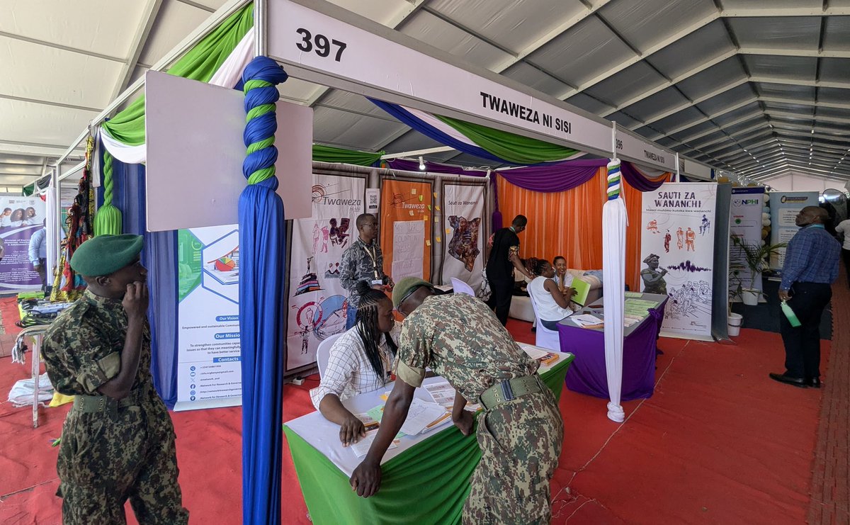 Twaweza Kenya (@twaweza_ke) on Twitter photo It's Day 2 of the #DevolutionConference2025 and we are looking forward to engaging with you on the future of devolution.
Come over to booths 396 and have a chat with us and <a href="/network_and/">Network for Research & Governance</a> as we paint a picture of our ideal counties by 2035.
#DemokrasiaYetu It's Day 2 of the #DevolutionConference2025 and we are looking forward to engaging with you on the future of devolution.
Come over to booths 396 and have a chat with us and <a href="/network_and/">Network for Research & Governance</a> as we paint a picture of our ideal counties by 2035.
#DemokrasiaYetu
