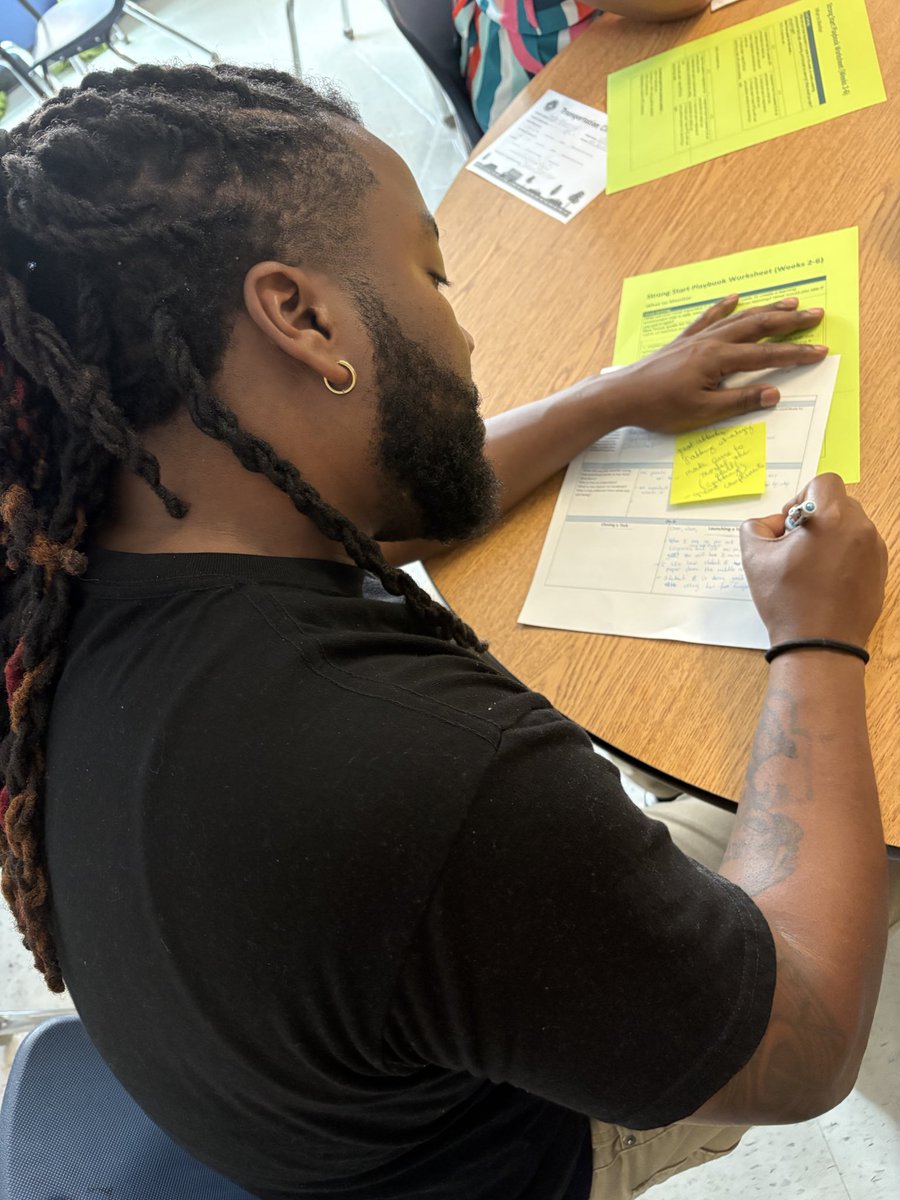 AndersonLitLab's tweet image. Strong start to our culture goal with committed teacher leaders in weekly practice clinics! Focused on sharpening “What to Do” directions through observation, peer feedback, and real-time perfect practice. Yesterday’s session = 🔥. 100% is within reach! #FCS #TeachLikeAChampion