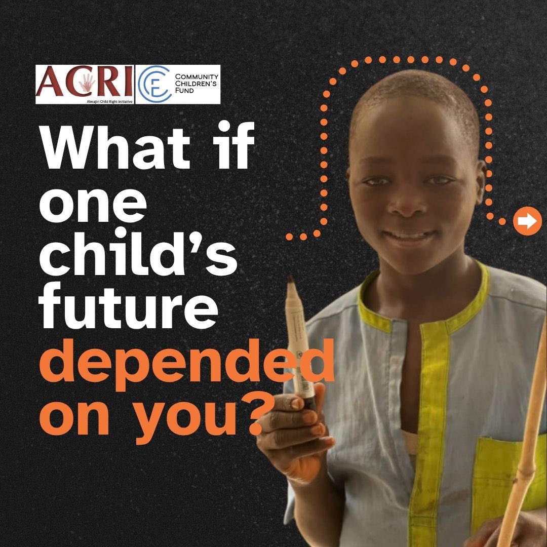 Almajiri Child Rights Initiative (ACRI) tweet media
