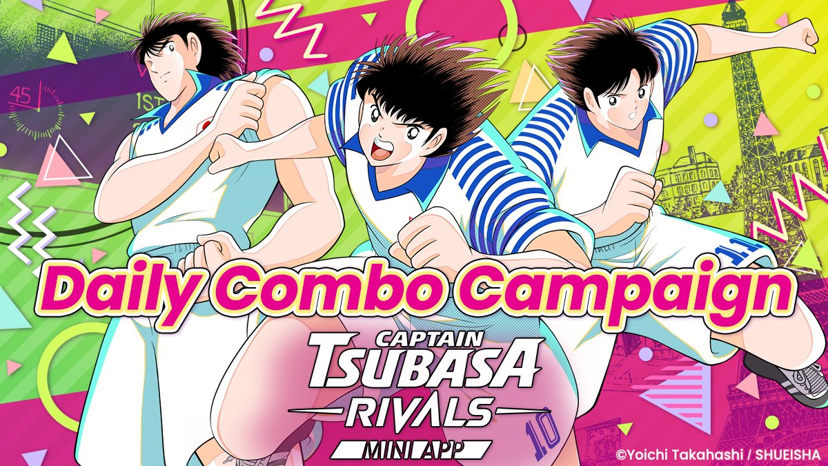 TsubasaMiniApp's tweet image. 📢週1回の抽選！Daily Combo達成者限定キャンペーン！

1週間のうち1回でもDaily Comboを達成すれば、その週の抽選対象に！さらに、達成日数が多いほど当選確率アップ🔥

✅週ごとの報酬
👑大当たり：420 KAIA（$70相当）× 1名
🎯当たり：35 KAIA（$6相当）× 5名

🗓️対象期間
毎週木曜 21:00 〜…