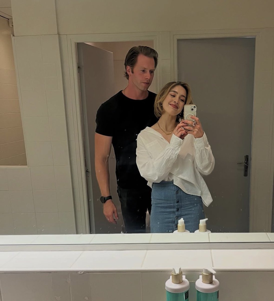 danielle and cal in a romcom WHEN