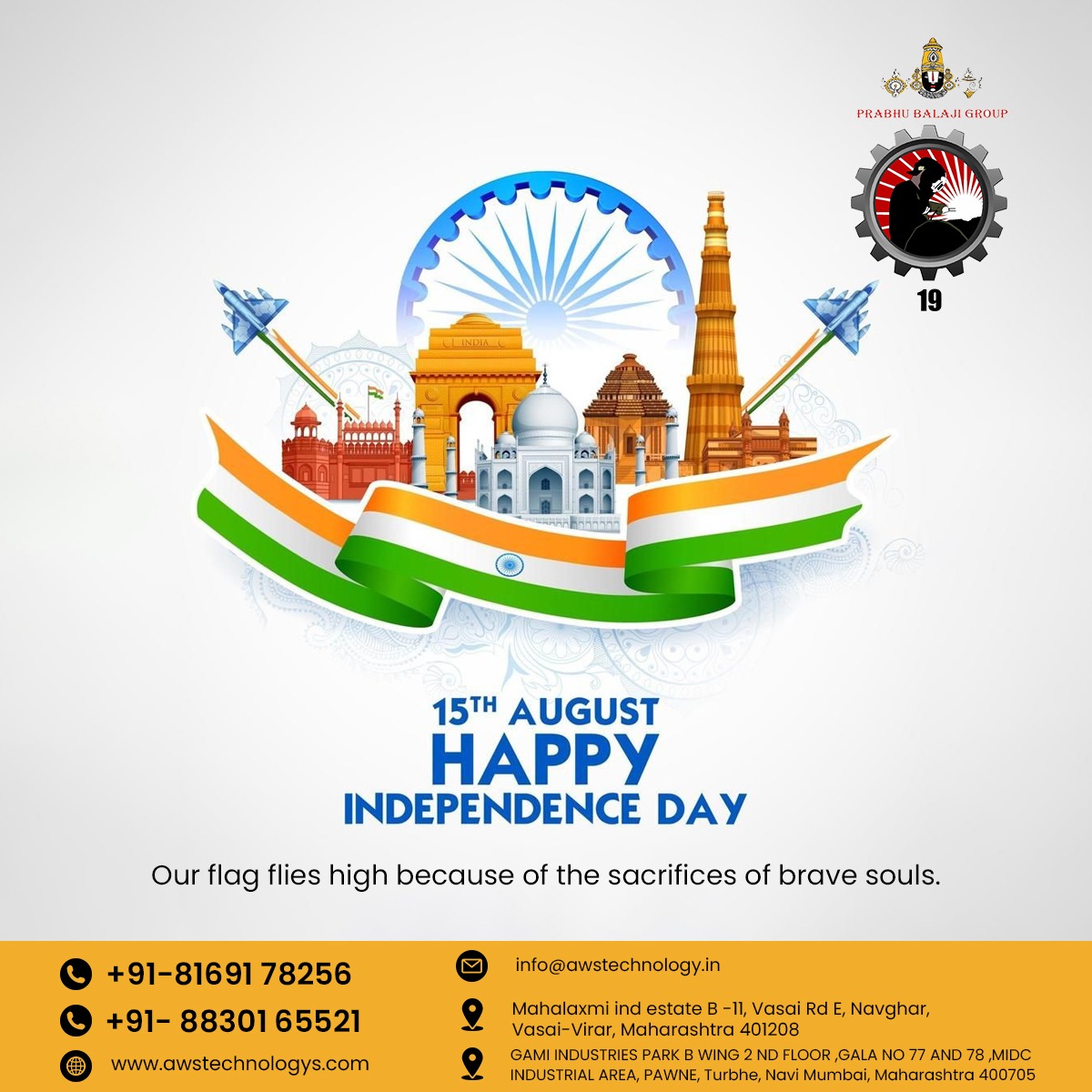 AWS_Tech_Center's tweet image. Saluting the Spirit of Freedom

On this Independence Day, let’s remember the sacrifices that gave us our tomorrow and work together to keep our flag flying high with pride.

Happy 15th August!

#IndependenceDay #15August #Freedom #ProudToBeIndian #UnityInDiversity